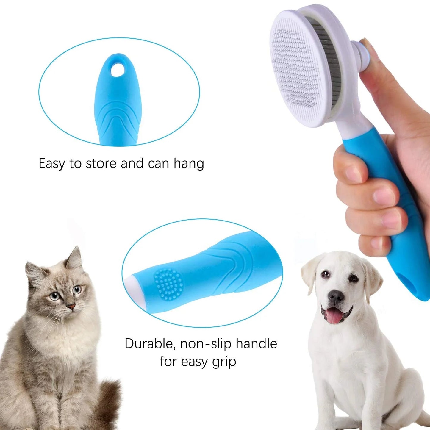 Dog and Cat Grooming Brush