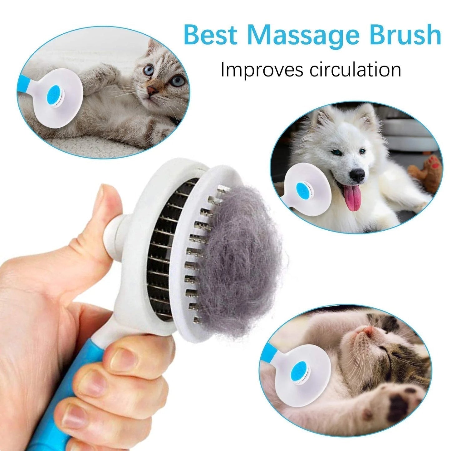Dog and Cat Grooming Brush