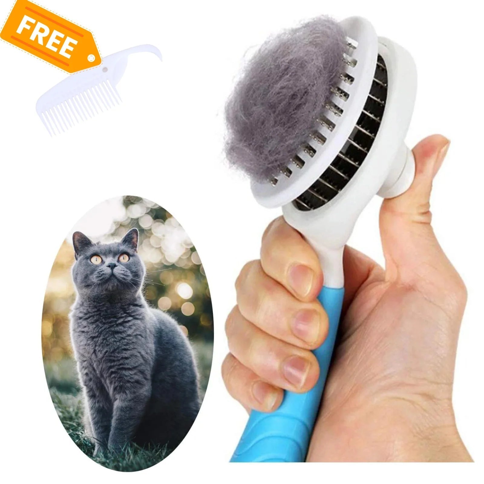 Dog and Cat Grooming Brush